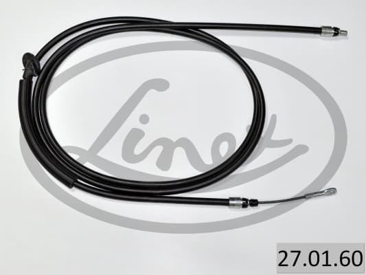 LINEX Ťažné lanko parkovacej brzdy 27.01.60 1