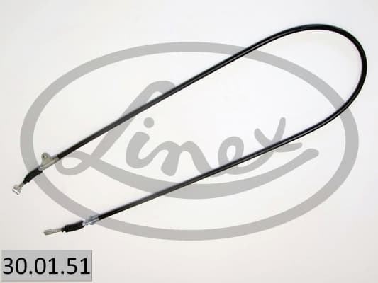 LINEX Ťažné lanko parkovacej brzdy 30.01.51 1