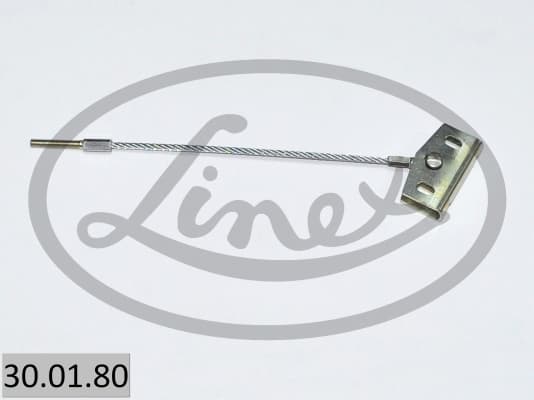 LINEX Ťažné lanko parkovacej brzdy 30.01.80 1