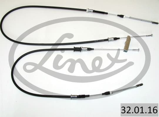 LINEX Ťažné lanko parkovacej brzdy 32.01.16 1