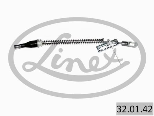 LINEX Ťažné lanko parkovacej brzdy 32.01.42 1