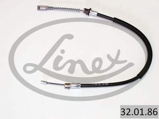 LINEX Ťažné lanko parkovacej brzdy 32.01.86 1
