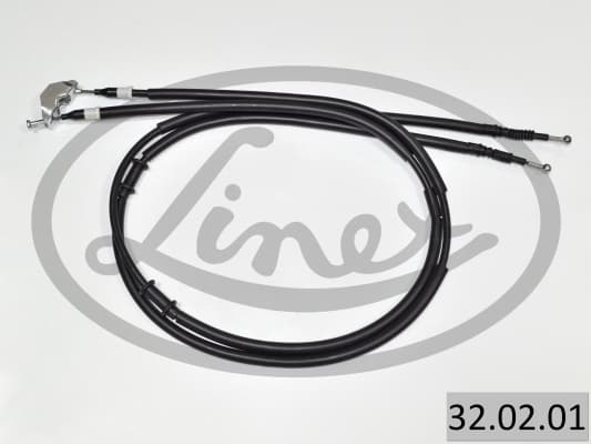 LINEX Ťažné lanko parkovacej brzdy 32.02.01 1