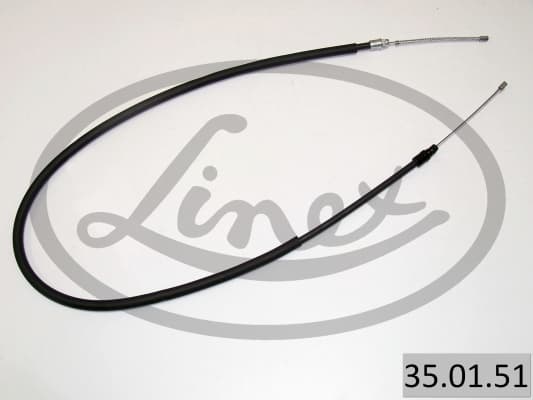 LINEX Ťažné lanko parkovacej brzdy 35.01.51 1