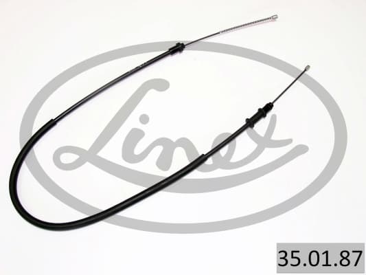 LINEX Ťažné lanko parkovacej brzdy 35.01.87 1
