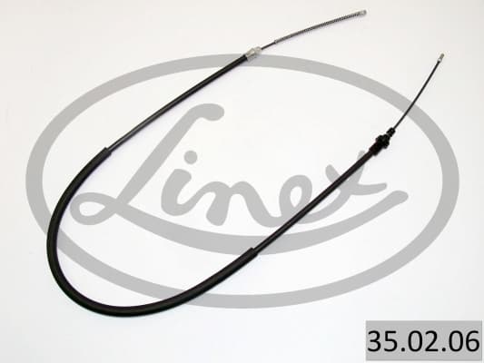 LINEX Ťažné lanko parkovacej brzdy 35.02.06 1