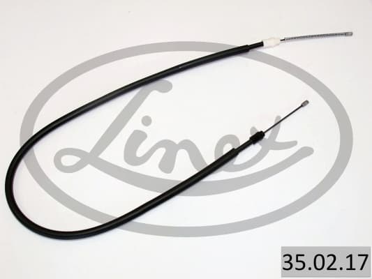 LINEX Ťažné lanko parkovacej brzdy 35.02.17 1