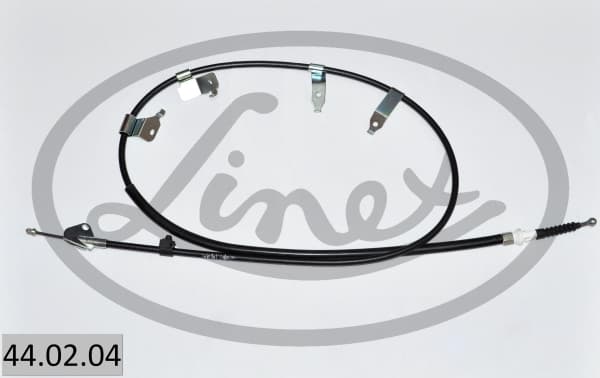 LINEX Ťažné lanko parkovacej brzdy 44.02.04 1