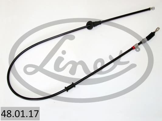 LINEX Ťažné lanko parkovacej brzdy 48.01.17 1