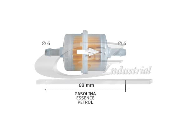 3RG Palivový filter B2001 1