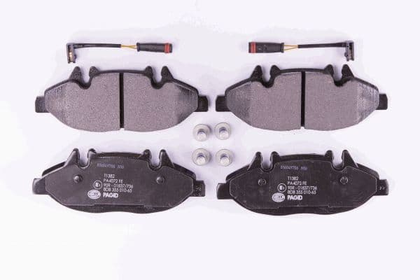 HELLA PAGID Sada brzdových platničiek kotúčovej brzdy 8DB355010651 1