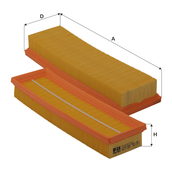 FIL FILTER Vzduchový filter HP2101 1