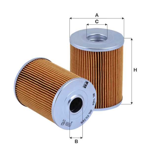 FIL FILTER Olejový filter ML1404 1
