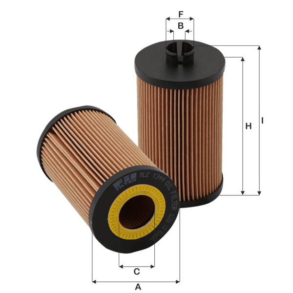 FIL FILTER Olejový filter MLE1344 1