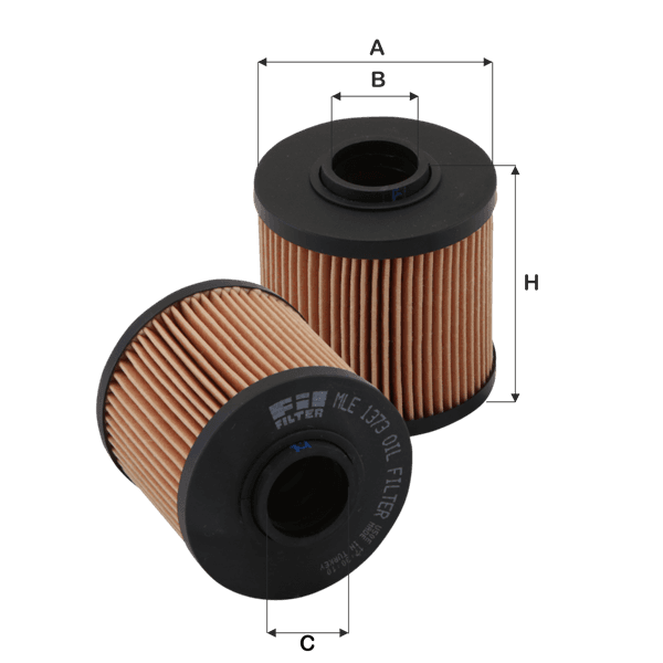 FIL FILTER Olejový filter MLE1373 1