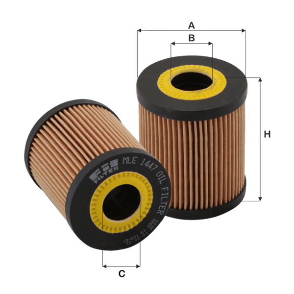 FIL FILTER Olejový filter MLE1447 1