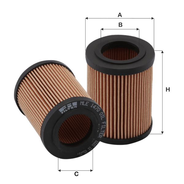 FIL FILTER Olejový filter MLE1470 1