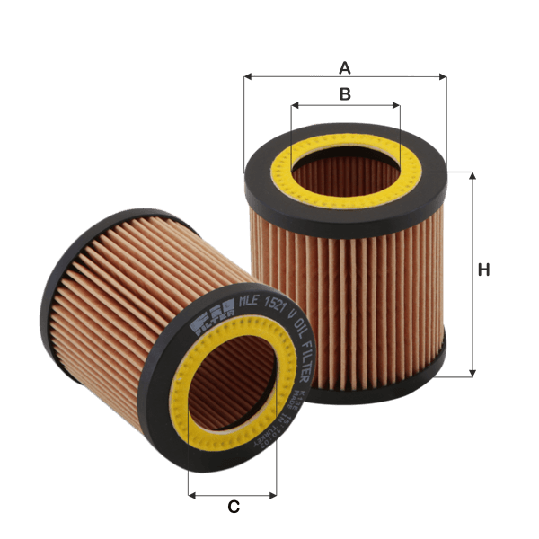 FIL FILTER Olejový filter MLE1521V 1