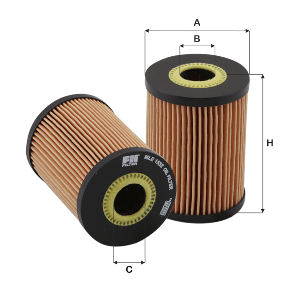 FIL FILTER Olejový filter MLE1532 1