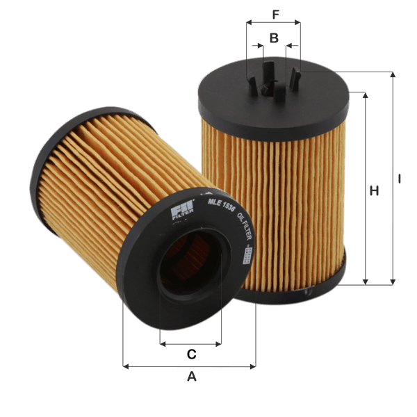 FIL FILTER Olejový filter MLE1536 1
