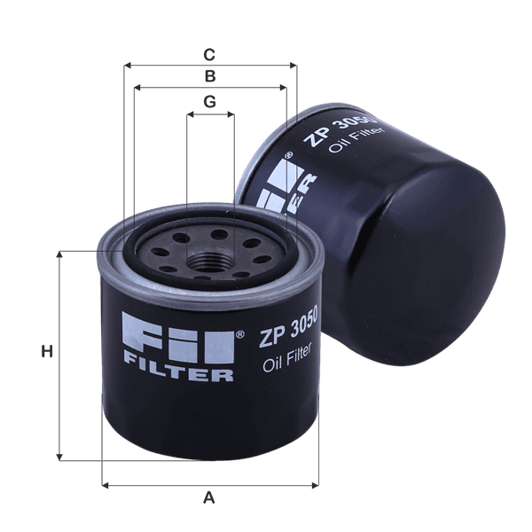 FIL FILTER Olejový filter ZP3050 1