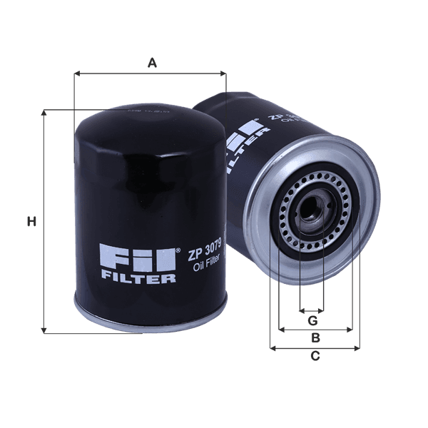 FIL FILTER Olejový filter ZP3079 1