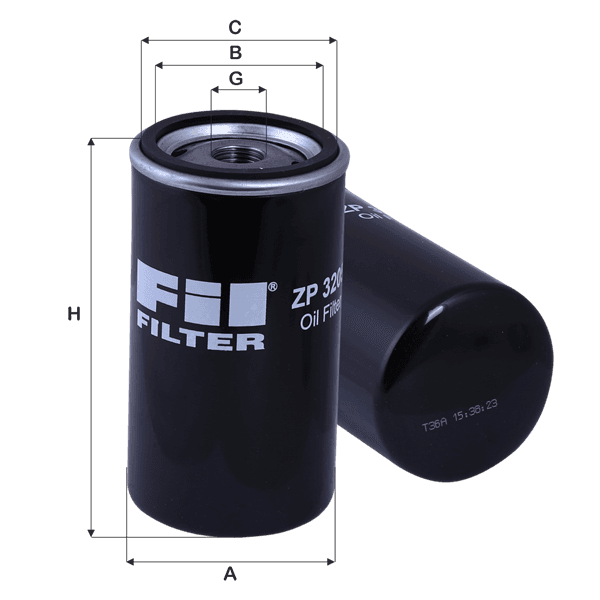 FIL FILTER Olejový filter ZP3205 1