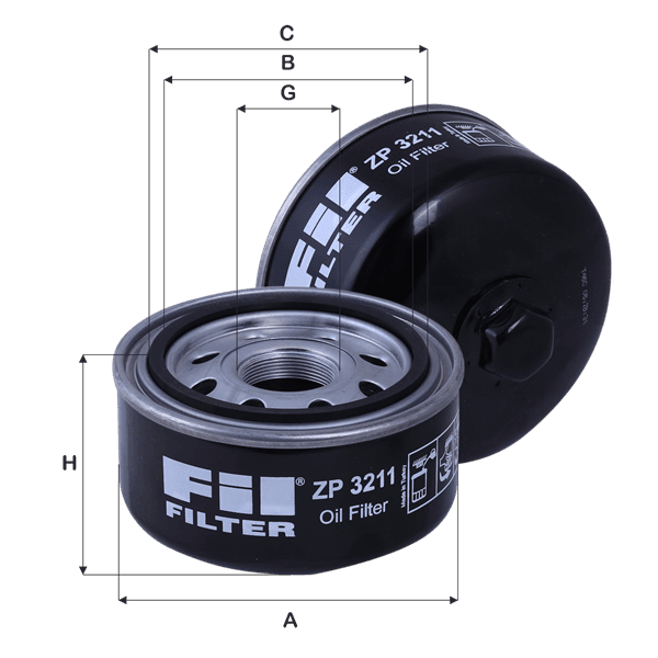 FIL FILTER Olejový filter ZP3211 1