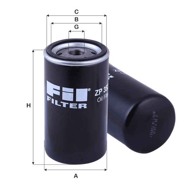 FIL FILTER Olejový filter ZP3523B 1