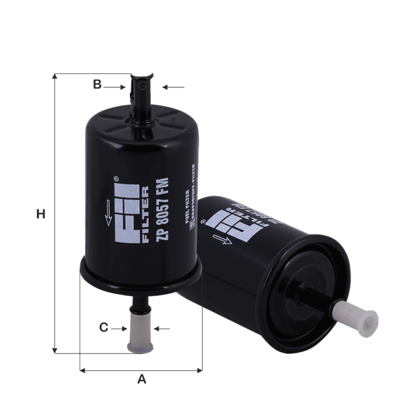 FIL FILTER Palivový filter ZP8057FM 1