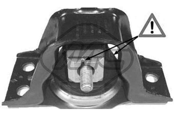 Metalcaucho Uloženie motora 05142 1