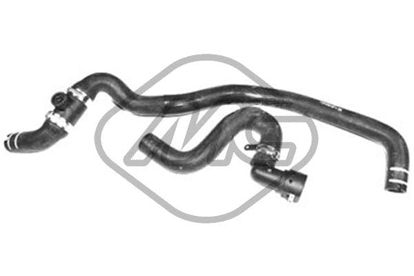 Metalcaucho Hadica výmenníka tepla kúrenia 09385 1