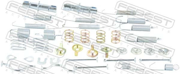 FEBEST Sada prísluženstva čeľustí parkovacej brzdy 0104-GRJ150R-KIT 1