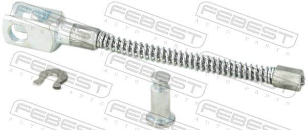 FEBEST Ťažné lanko parkovacej brzdy 01100-FZJ70R-KIT 1