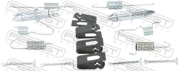 FEBEST Sada prísluženstva čeľustí parkovacej brzdy 0204-F15ER-KIT 1