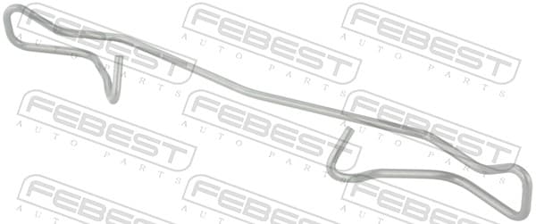 FEBEST Pružina obloženia kotúčovej brzdy 0303-001 1