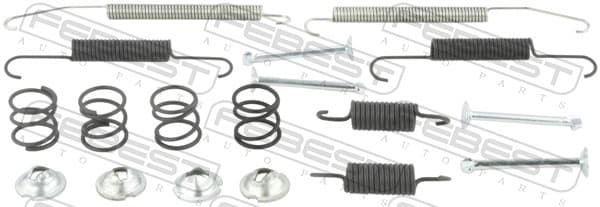 FEBEST Sada prísluženstva čeľustí parkovacej brzdy 0804-S10XR-KIT 1