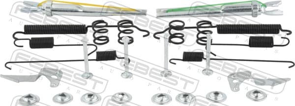 FEBEST Sada prísluženstva čeľustí parkovacej brzdy 2304-POLVR-KIT 1