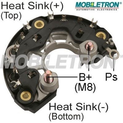 MOBILETRON Usmerňovač alternátora RB-118H 1