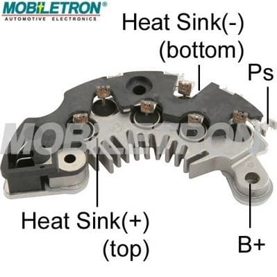 MOBILETRON Usmerňovač alternátora RD-95A 1