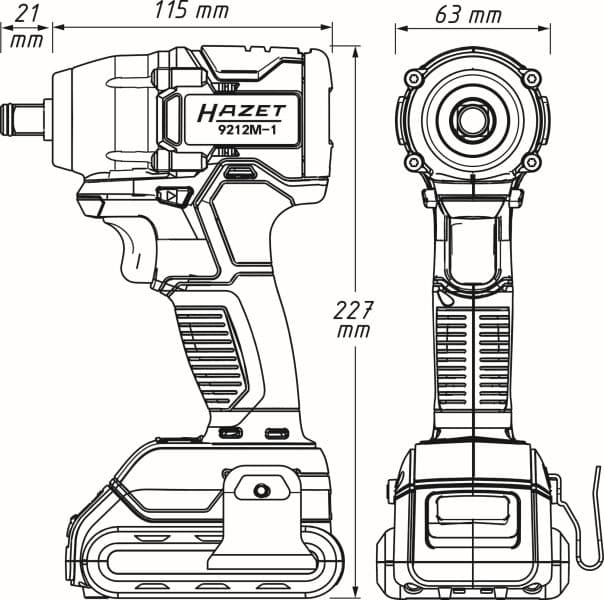 HAZET Sada tesniacich krúžkov 9012SPC-01/2 1