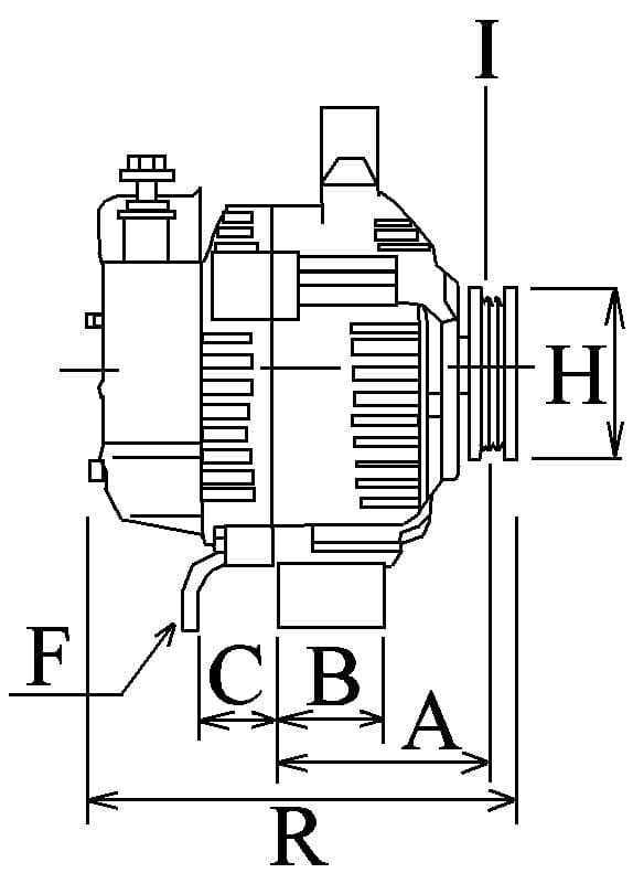 HC-Cargo Alternátor F 032 112 756 1