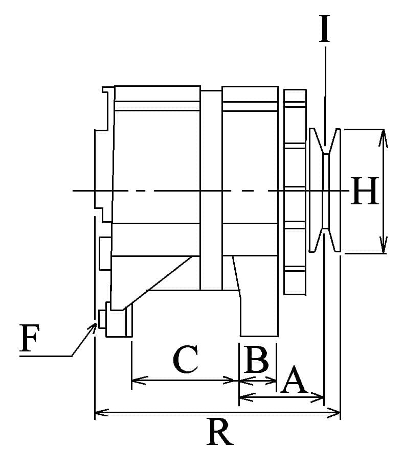 HC-Cargo Alternátor F 032 116 176 1