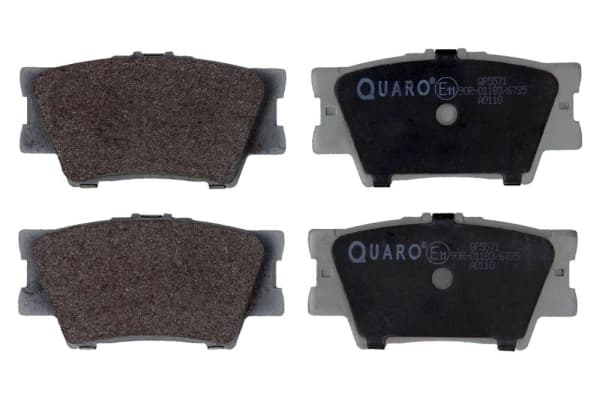 QUARO Sada brzdových platničiek kotúčovej brzdy QP5571 1