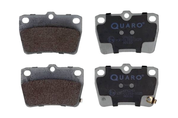 QUARO Sada brzdových platničiek kotúčovej brzdy QP6243 1
