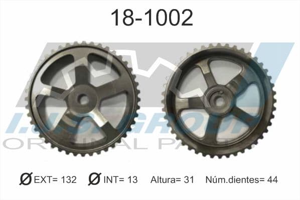 IJS GROUP Ozubené koleso vačkového hriadeľa 18-1002 1