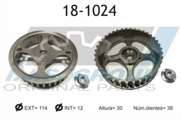 IJS GROUP Ozubené koleso vačkového hriadeľa 18-1024 1