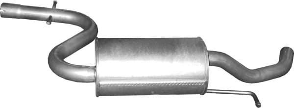 POLMO Stredný tlmič výfuku 30156 1