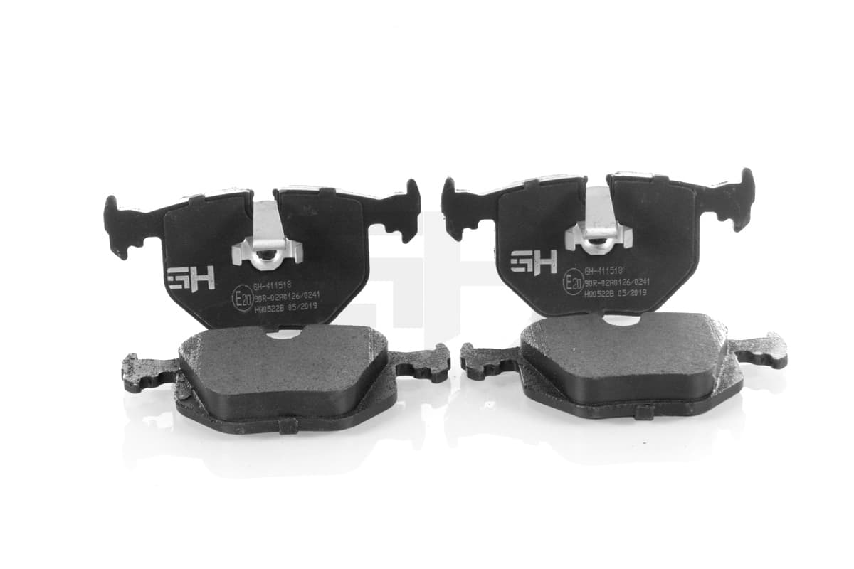 GH Sada brzdových platničiek kotúčovej brzdy GH-411518 1