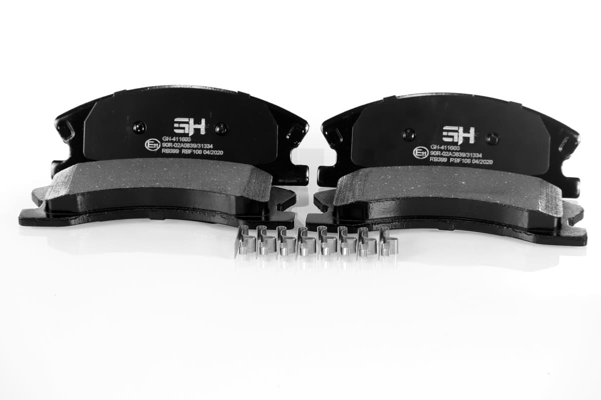 GH Sada brzdových platničiek kotúčovej brzdy GH-411603 1
